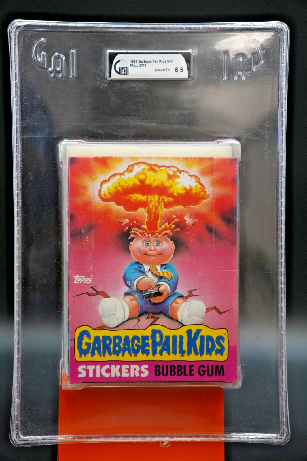 Vintage 1985 Garbage Pail Kids Original 1st Series 48 Wax Pack Box GPK OS1 RARE