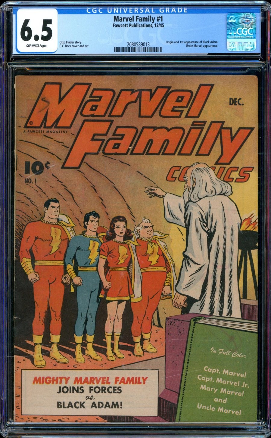 Fawcett - MARVEL FAMILY (1945-54) #1 - Grade 6.5 - Comic Book