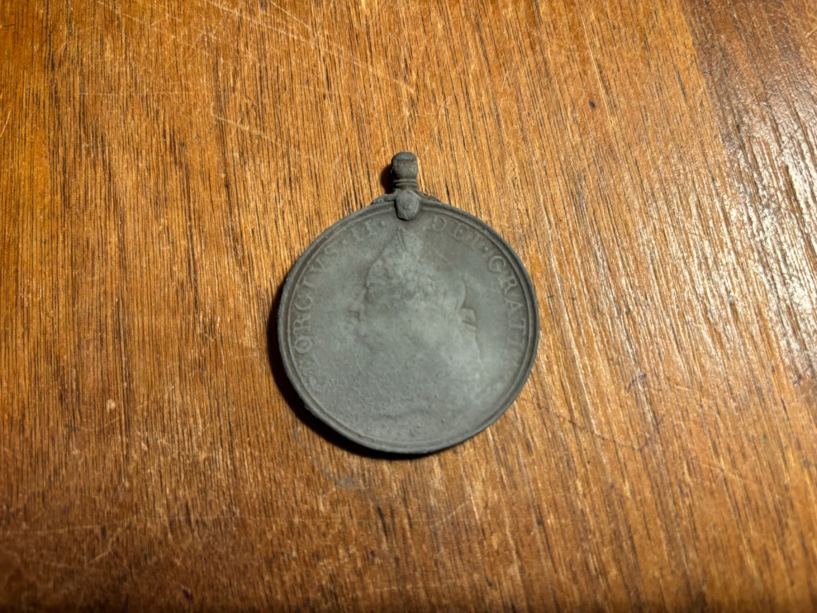 Indian Peace Medal 1757 King George II Native American Peace Medal original/rare Indian Peace Medal 1757 King George II Native American Peace Medal original/rare