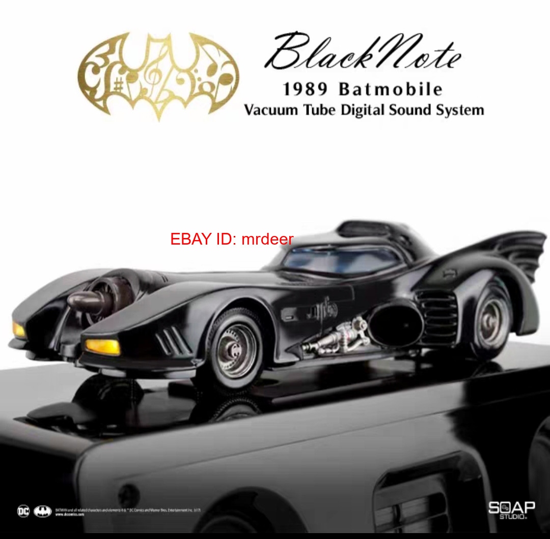 Soap Studio Batman 1/22 1989 Batmobile Vacuum Tube Digital Sound System Model