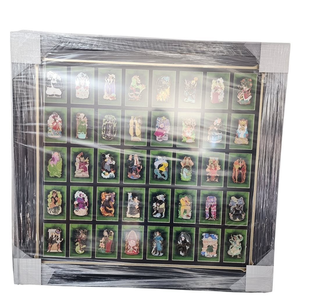 Disney Wdi Pin- D23 Villian Pin Frame AP