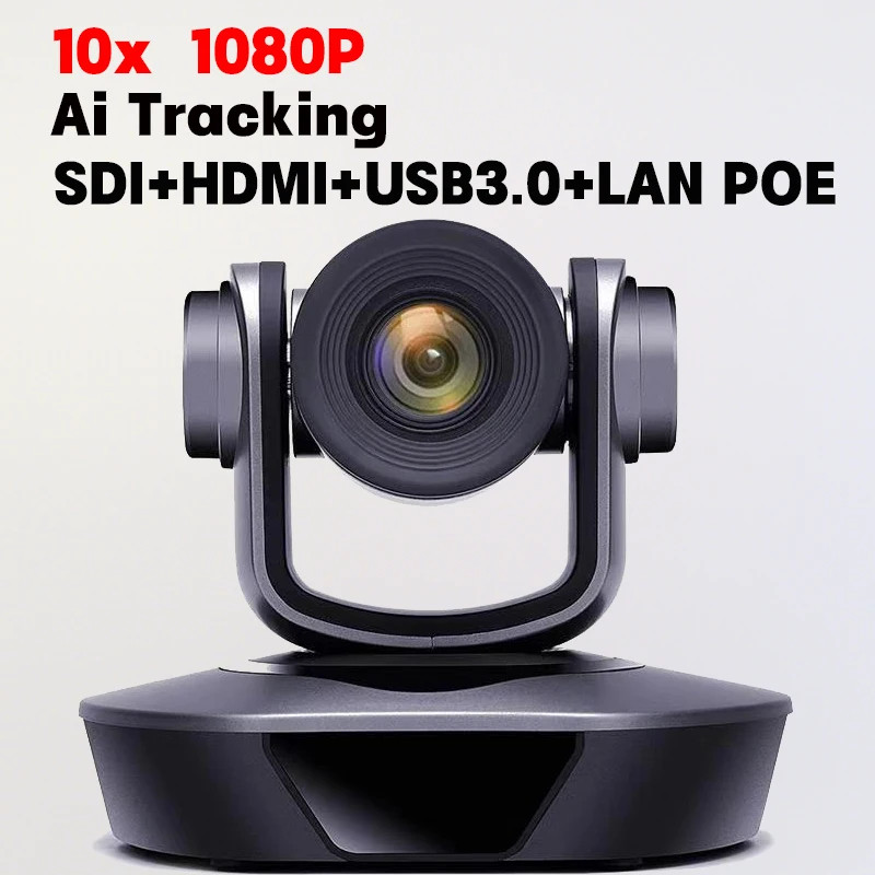 4K PTZ camera 10x 20x zoom HDMI,SDI,LAN,USB,NDI,POE,60FPS,30FPS Video conference