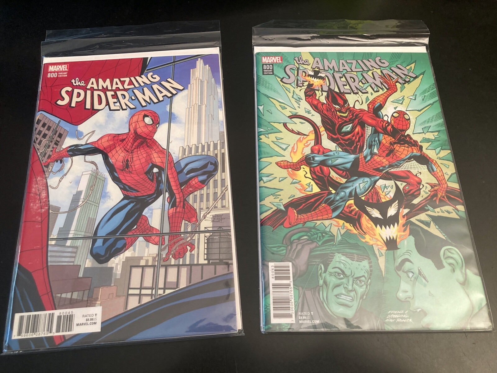 Wow Lot of *8* AMAZ SPIDER-MAN #800 VAR's ($10 Cover Price) + 2 #801's + Ann Wow Lot of *8* AMAZ SPIDER-MAN #800 VAR's ($10 Cover Price) + 2 #801's + Ann