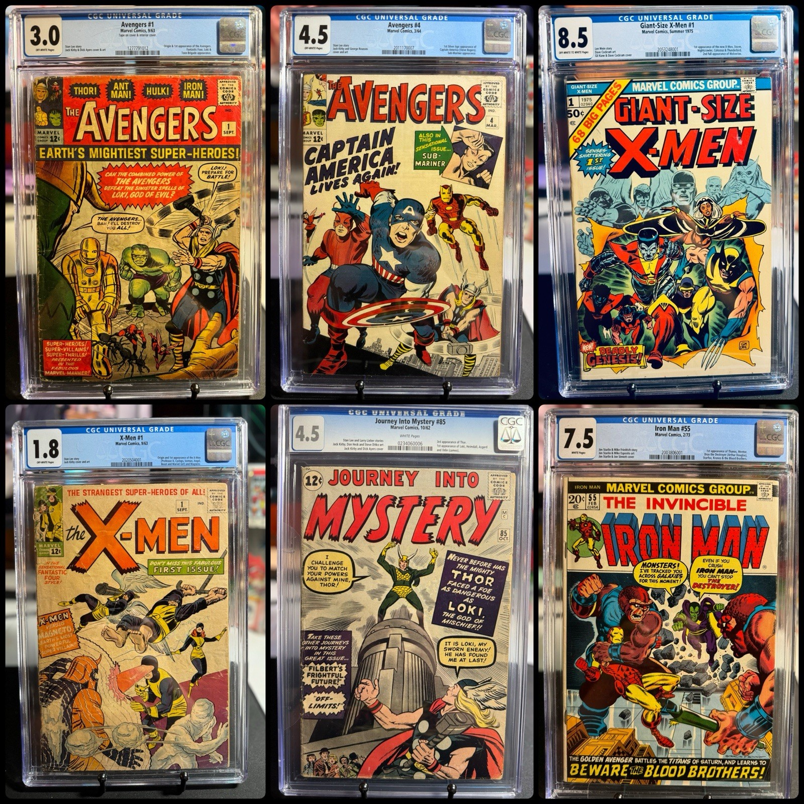 Individual Books Available Comic Lot. CGC. 4200+ Books, 800+ Keys Updated 2026