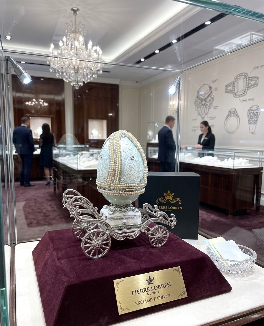 2011 Vintage Faberge egg style Handcarved Eggs Faberge Musical Egg Easter gift