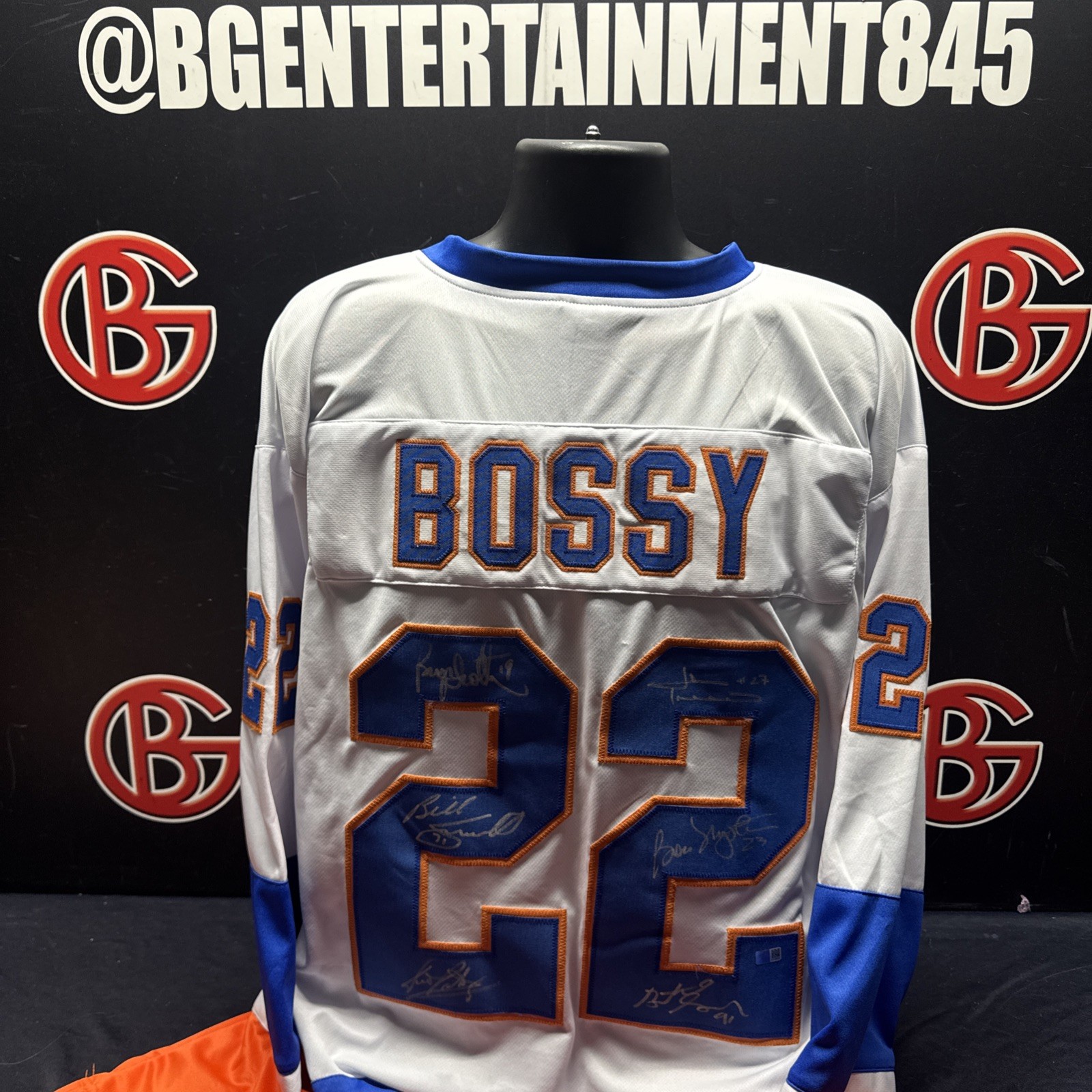 Mike Bossy New York Islanders Team Signed Jersey Autographed Champs Steiner COA Mike Bossy New York Islanders Team Signed Jersey Autographed Champs Steiner COA