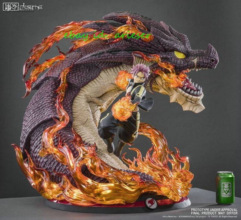 Perfect Tsume Hqs 1/4 Natsu Dragneel Fairy Tail Action Figure New In Stock