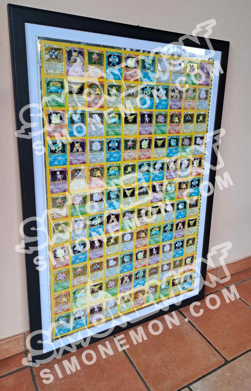 Uncut Sheet Base Set Holo Italiano - Charizard Blastoise Venusaur