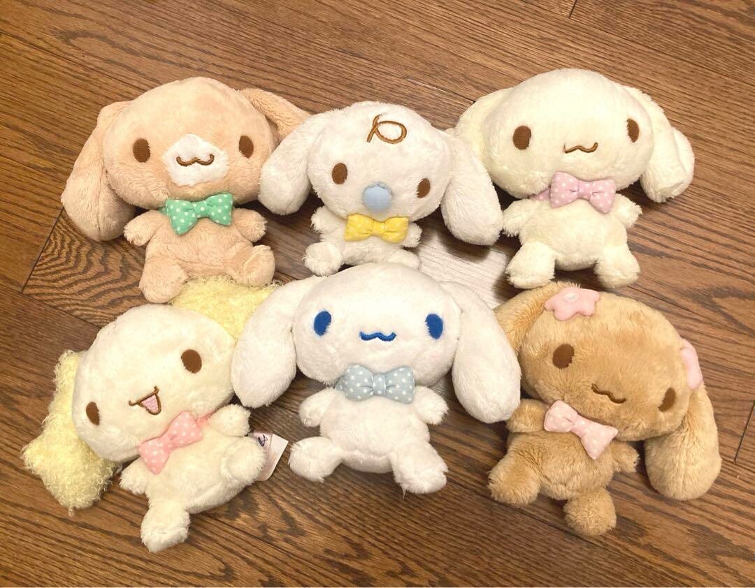 Sanrio Cinnamoroll 10th Anniversary Plush Mascot Set of 6  From JPN