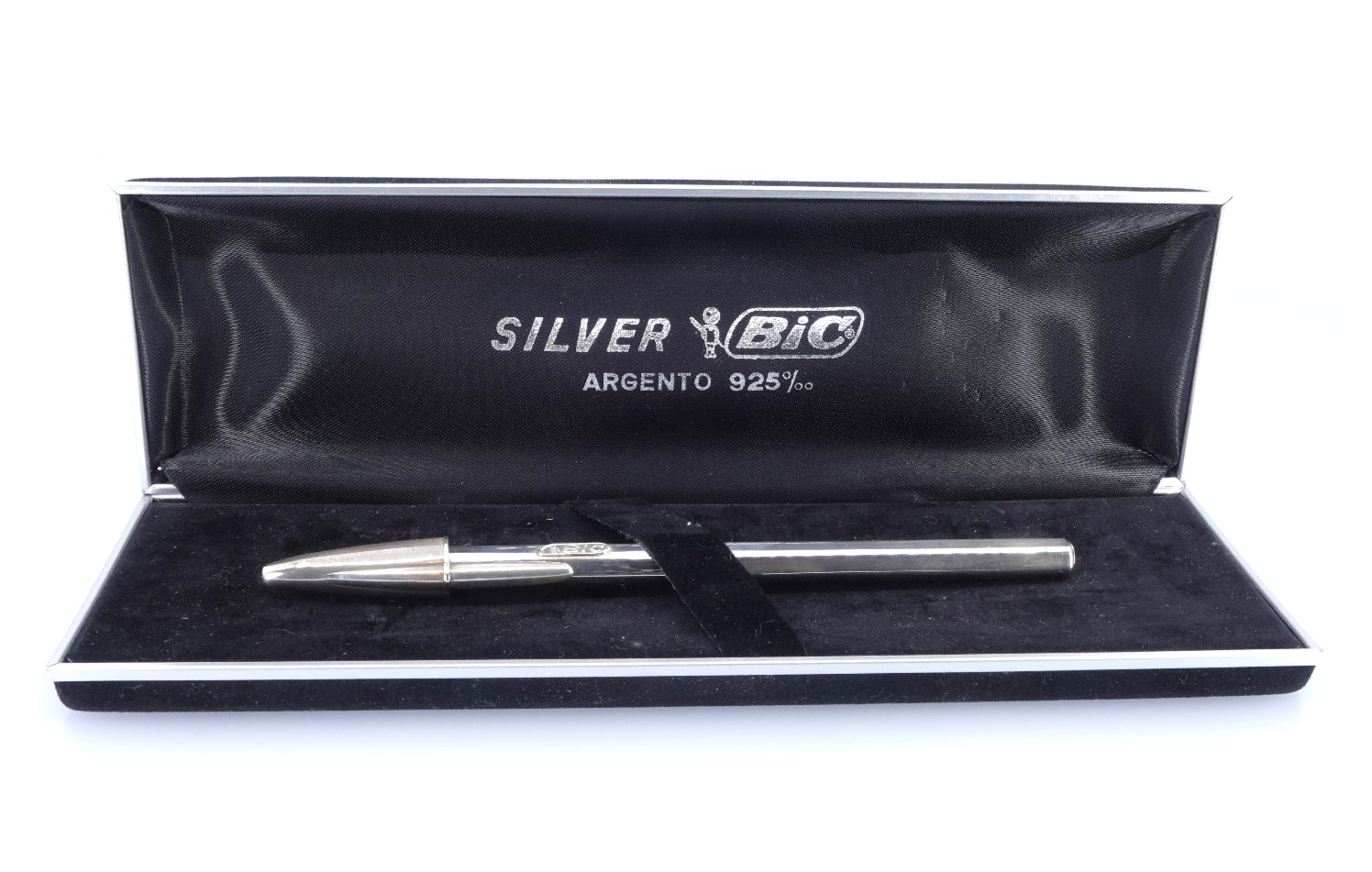 BIC Ballpoint - Crystal - 925 Silver - RARE Limited Edition - 25th anniversary