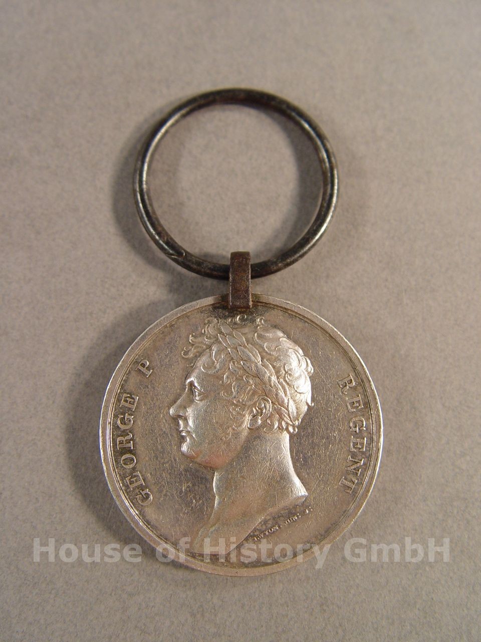 154481: United Kingdom Waterloo Medal, Kings German Legion, 1st Regt Hussars 154481: United Kingdom Waterloo Medal, Kings German Legion, 1st Regt Hussars