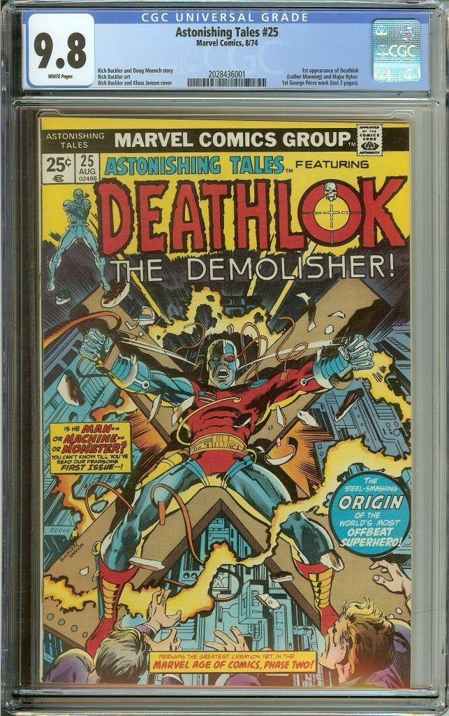Astonishing Tales 25 CGC 9.8