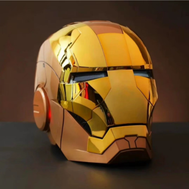 Autoking Iron Man Helmet MK5 1/1 Voice-controlled Mask Transform Cosplay Prop Autoking Iron Man Helmet MK5 1/1 Voice-controlled Mask Transform Cosplay Prop