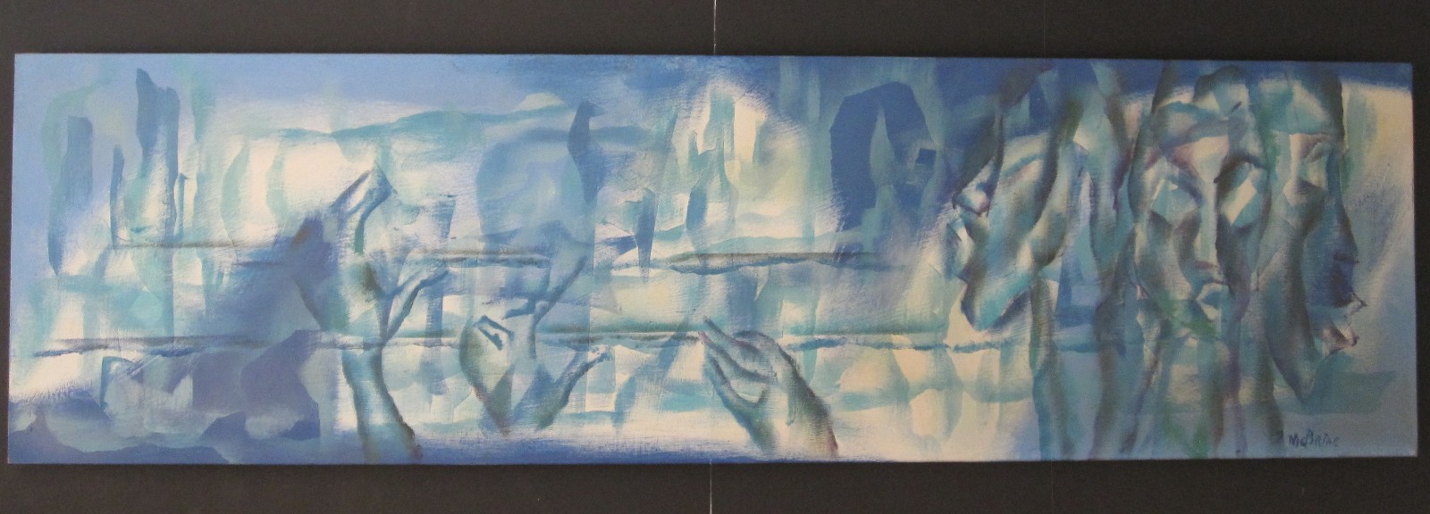 VINTAGE AFRICAN AMERICAN CHICAGO WPA ART WILLIAM McBRIDE JR MODERN 51