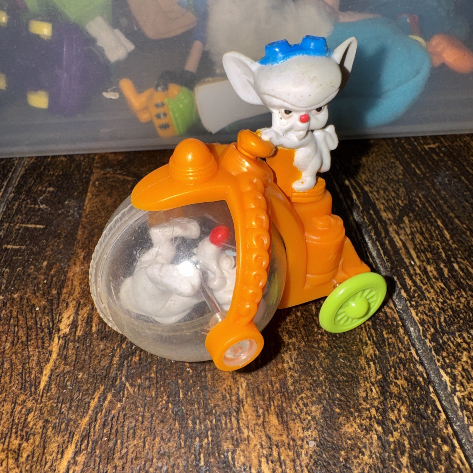 Pinky & The Brain Warner Bros Figurine Vintage Toy 1993 Donate To A Good Family