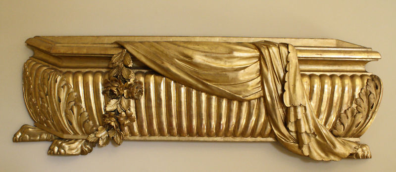 MAGNIFICENT 19C FRENCH WOODEN HAND CARVED GOLD LEAF DECORATION WALL PLAQUE MAGNIFICENT 19C FRENCH WOODEN HAND CARVED GOLD LEAF DECORATION WALL PLAQUE