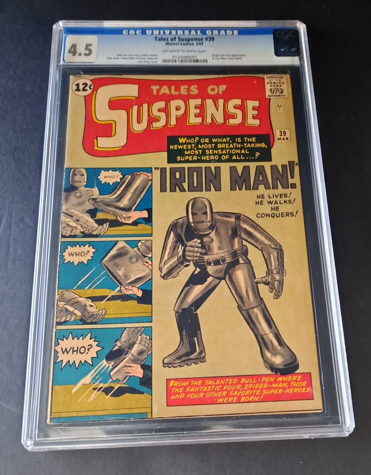 TALES OF SUSPENSE #39 CGC 4.5 1st Iron Man TIME PAY AVAILABLE Beautiful Copy