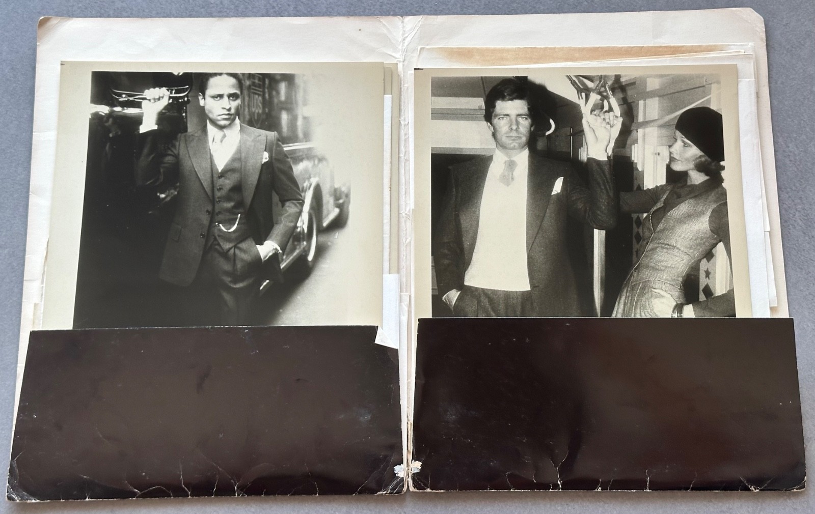 1976 Piero Dimitri Couture Press Kit 20 Photos w/ Slips George Hamilton Fashion