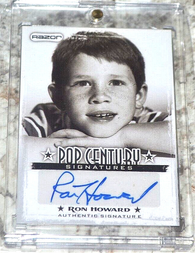RON HOWARD The Andy Griffith Show Signed OPIE Rare Autographed Pop Century 2010