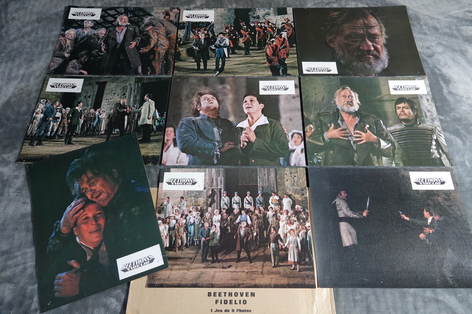 BEETHOVEN FIDELIO Jon Vickers Gundula Janovitz Game 9 Photos Lobby Cards 1979