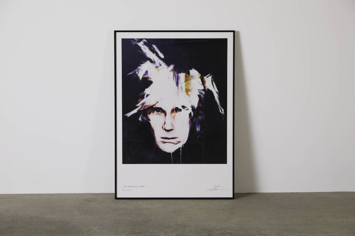 Yukimasa Ida [Portrait poster work "Andy Warhol no.2,2019"] Yukimasa