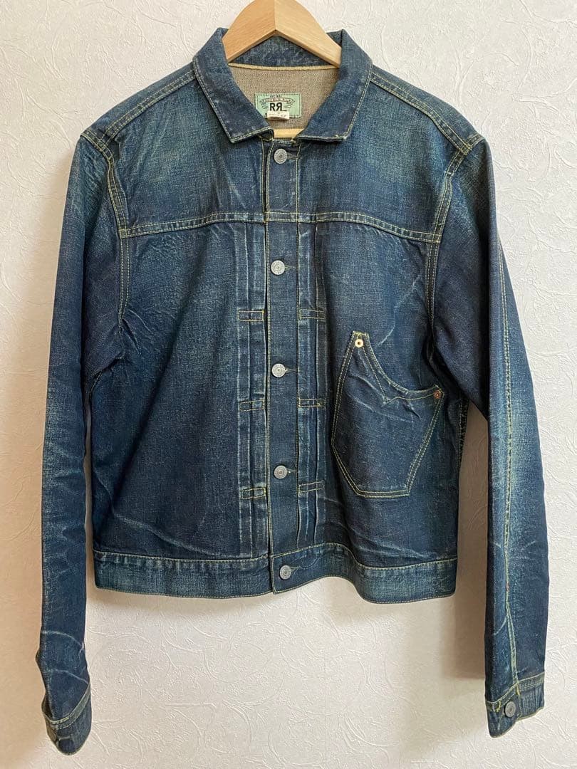 RRL Denim Jacket Dark Blue Men Rare Ralph Lauren Model Limited Edition VHTF Pre- RRL Denim Jacket Dark Blue Men Rare Ralph Lauren Model Limited Edition VHTF Pre-