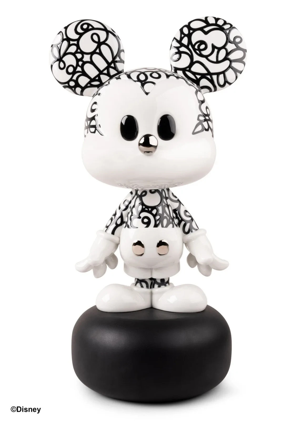 Lladro Doodle Mickey Mouse Fine Porcelain Statue Limited Edition 300 01009805