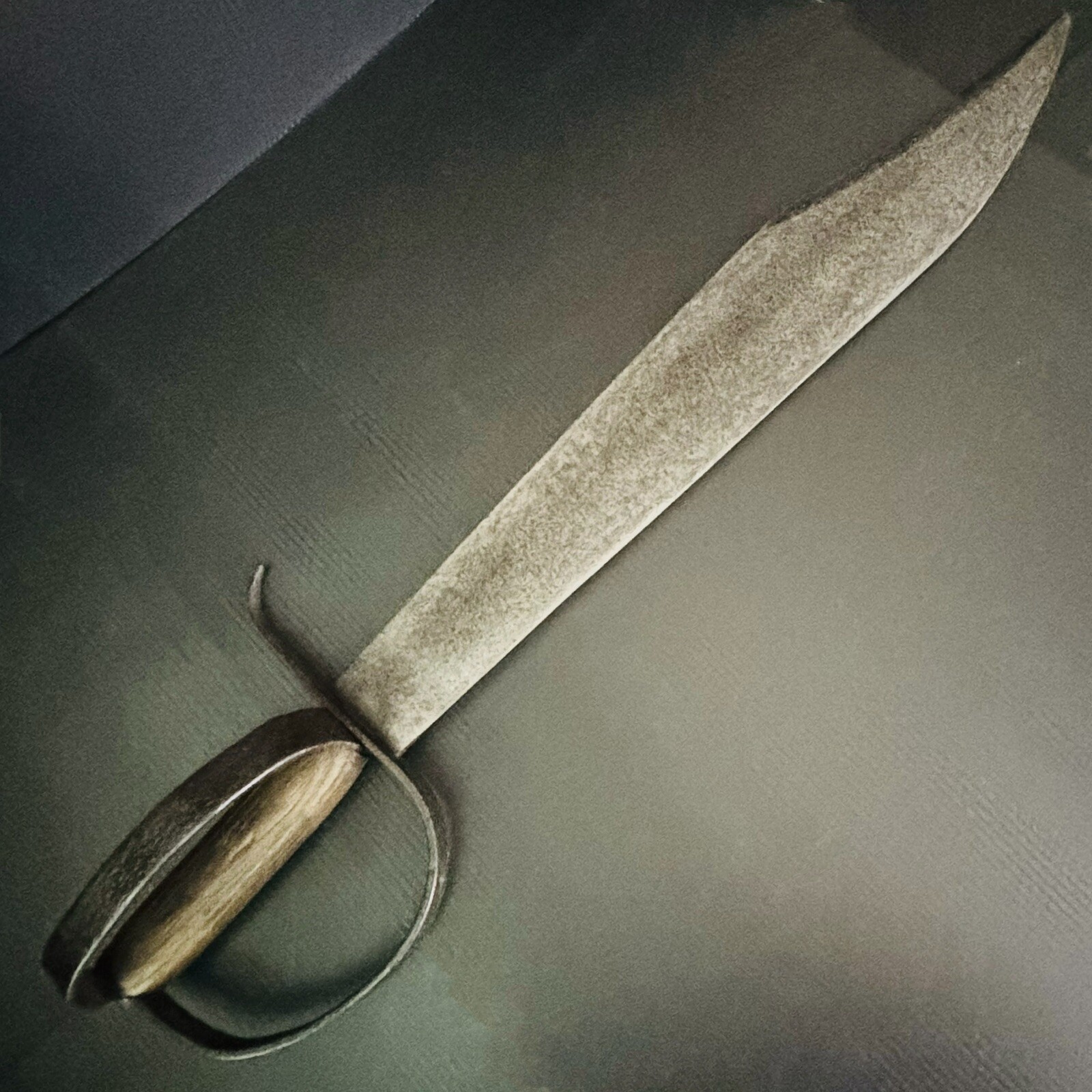 Very Scarce Antique Civil War Confederate Dual D-Guard Bowie Knife 23” No Sword Very Scarce Antique Civil War Confederate Dual D-Guard Bowie Knife 23” No Sword
