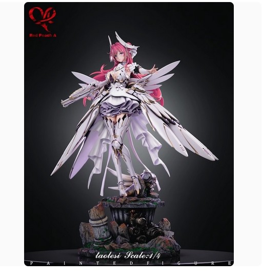 Red Peach A Studio NIKKE TaoLeSi Statue The Goddess of Victory in stock 2Body Red Peach A Studio NIKKE TaoLeSi Statue The Goddess of Victory in stock 2Body
