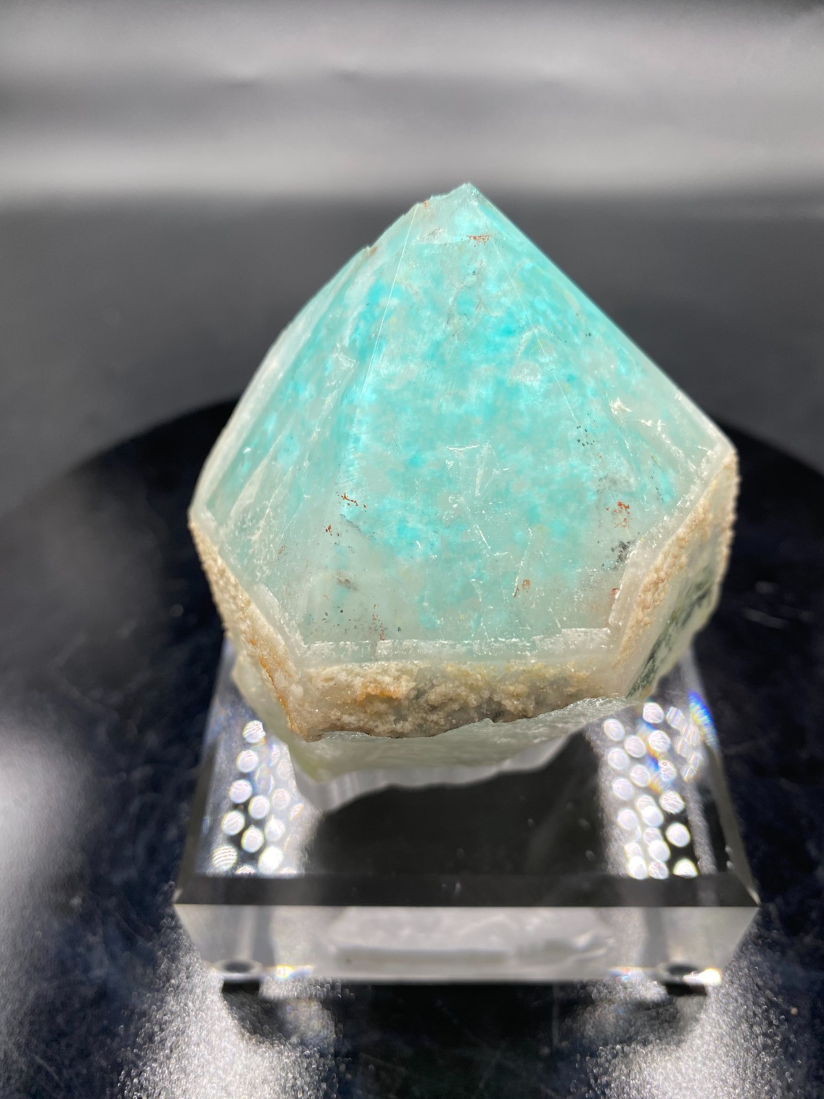 RARE Ajoite Quartz Crystal obelisk Mineral Specimen High quality healing Gem
