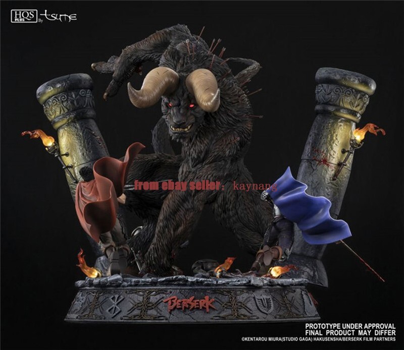Tsume HQS+ Berserk 1/6 Scale Griffith & Guts VS Zodd GK Resin Model Statue Tsume HQS+ Berserk 1/6 Scale Griffith & Guts VS Zodd GK Resin Model Statue