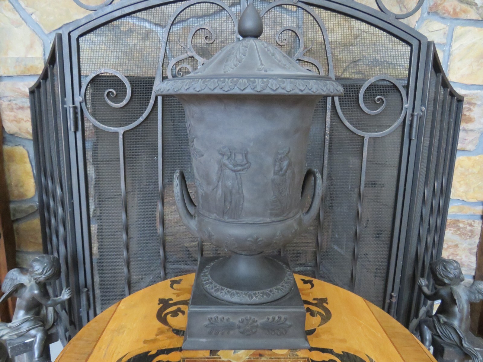 Wedgwood Etruria Black Basalt 15 Wedgwood Etruria Black Basalt 15