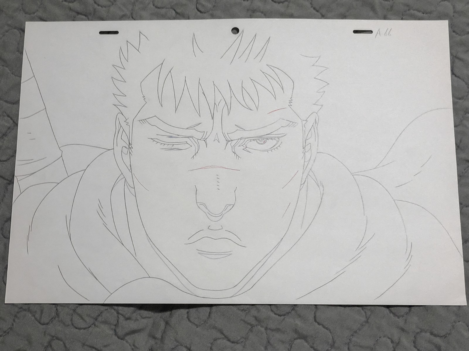 Guts Berserk Original Production Drawing Douga Not Cel Animation Art Guts Berserk Original Production Drawing Douga Not Cel Animation Art