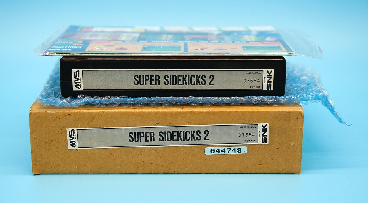 Super Sidekicks 2 US English MVS Kit • Neo Geo JAMMA Arcade • SNK Soccer *NOS*