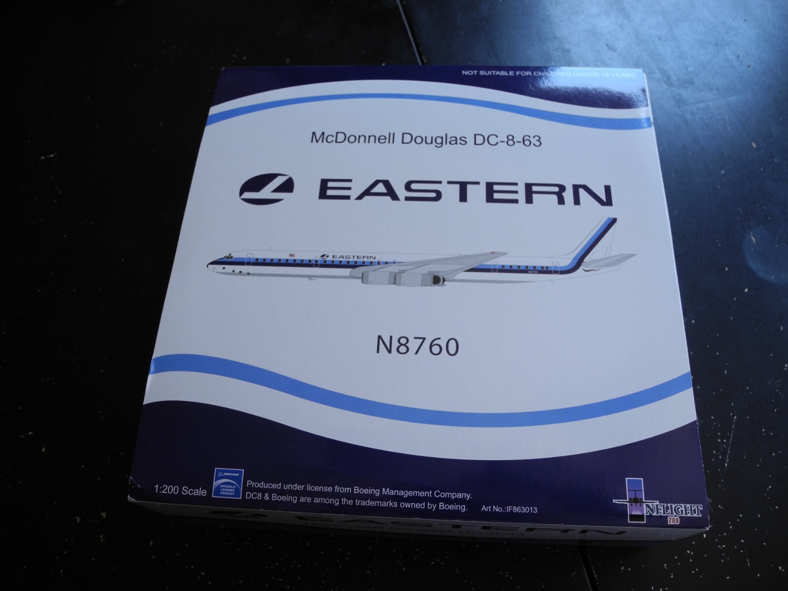 Collector's FIND McDonnell Douglas DC-8 EASTERN, 1:200, Perfect VERY RARE Collector's FIND McDonnell Douglas DC-8 EASTERN, 1:200, Perfect VERY RARE