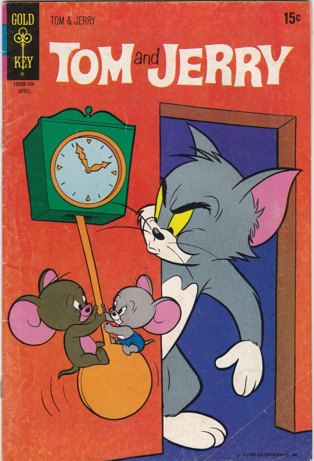 TOM AND JERRY (1962 Series) (GOLD KEY 1971 ) #256 Good Comics Book TOM AND JERRY (1962 Series) (GOLD KEY 1971 ) #256 Good Comics Book