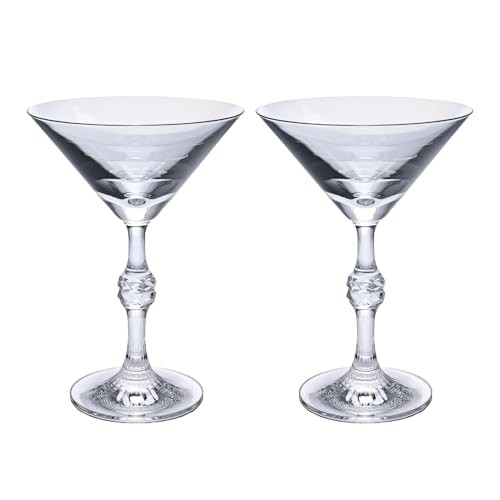 Baccarat Pair of Passion Martini Glasses 17cm 2813132 [Parallel Import]Japan