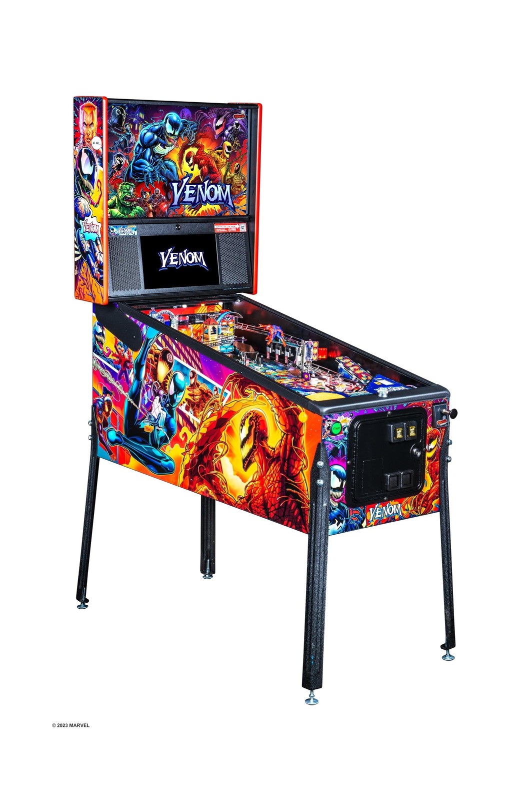 Full Size Coin-Op Premium Pinball Venom - Fully Assembled no Assembly Required Full Size Coin-Op Premium Pinball Venom - Fully Assembled no Assembly Required