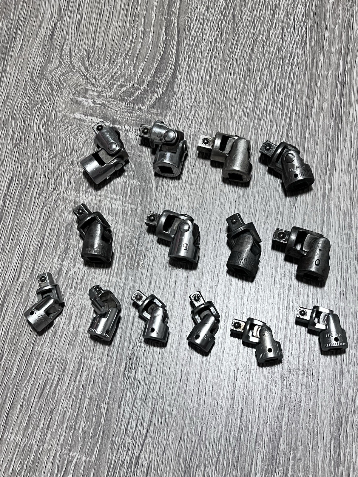 Vintage 1920s 1930s 1940s Snap On Swivel Universal Joint Socket Lot MU8 TMU8 Vintage 1920s 1930s 1940s Snap On Swivel Universal Joint Socket Lot MU8 TMU8