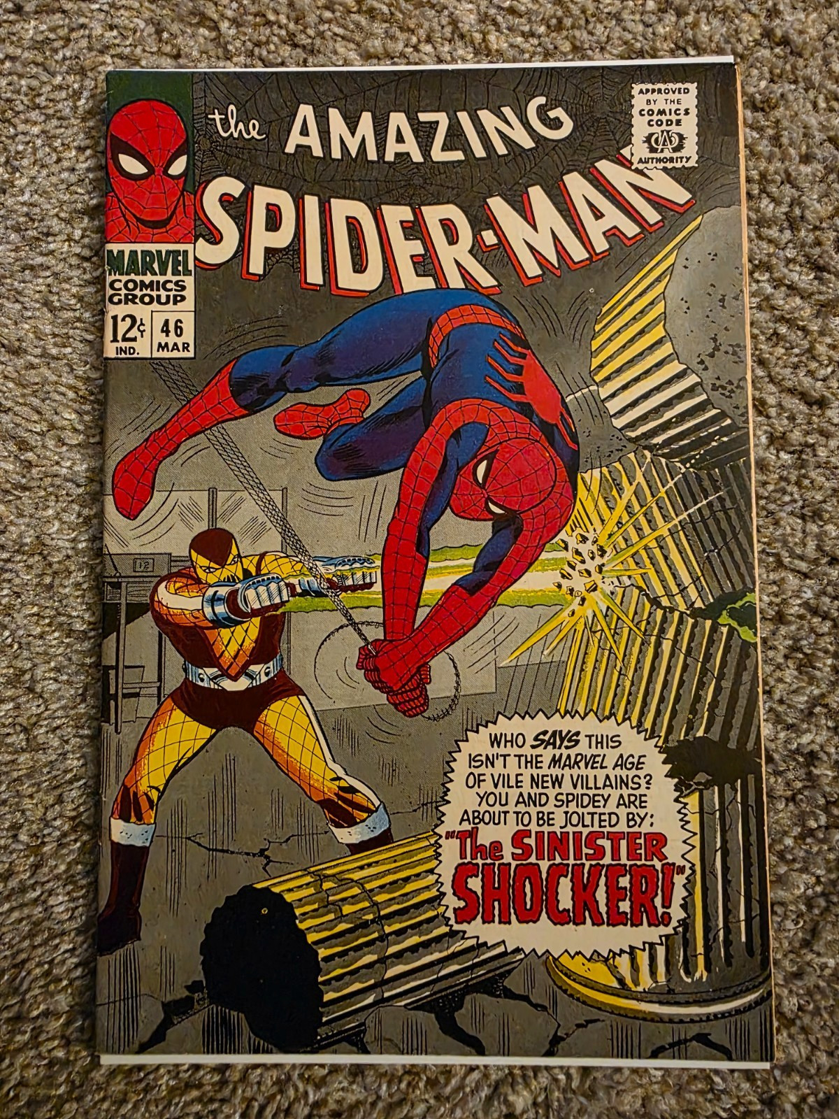 The Amazing Spider-Man #46 ULTRA HIGH GRADE (Marvel Comics March 1967) The Amazing Spider-Man #46 ULTRA HIGH GRADE (Marvel Comics March 1967)