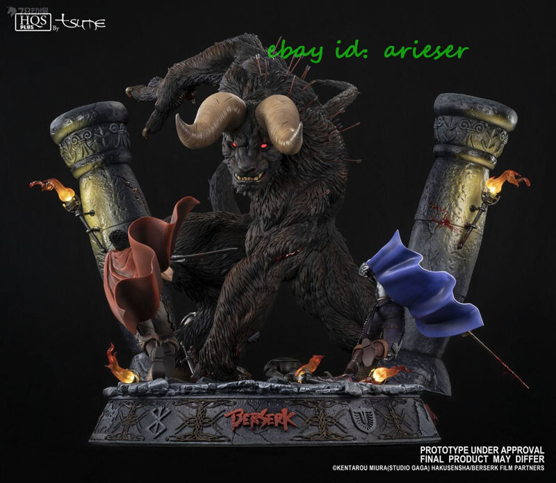 Perfect Tsume Hqs Gus Griffith Zodd Berserk Action Figure New In Stock