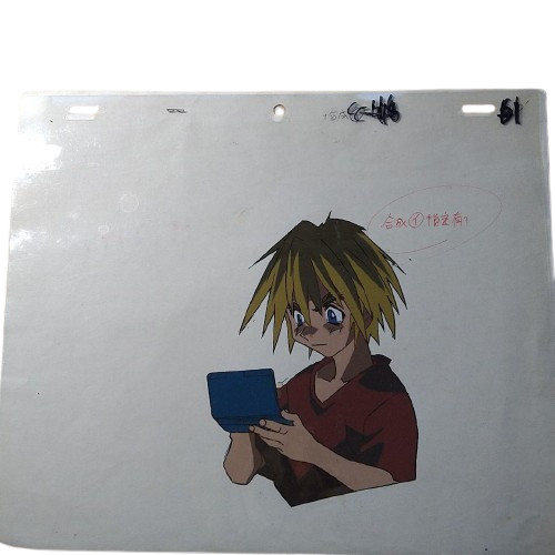 OUTLAW STAR Anime Cel Jim Hawking OUTLAW STAR Anime Cel Jim Hawking