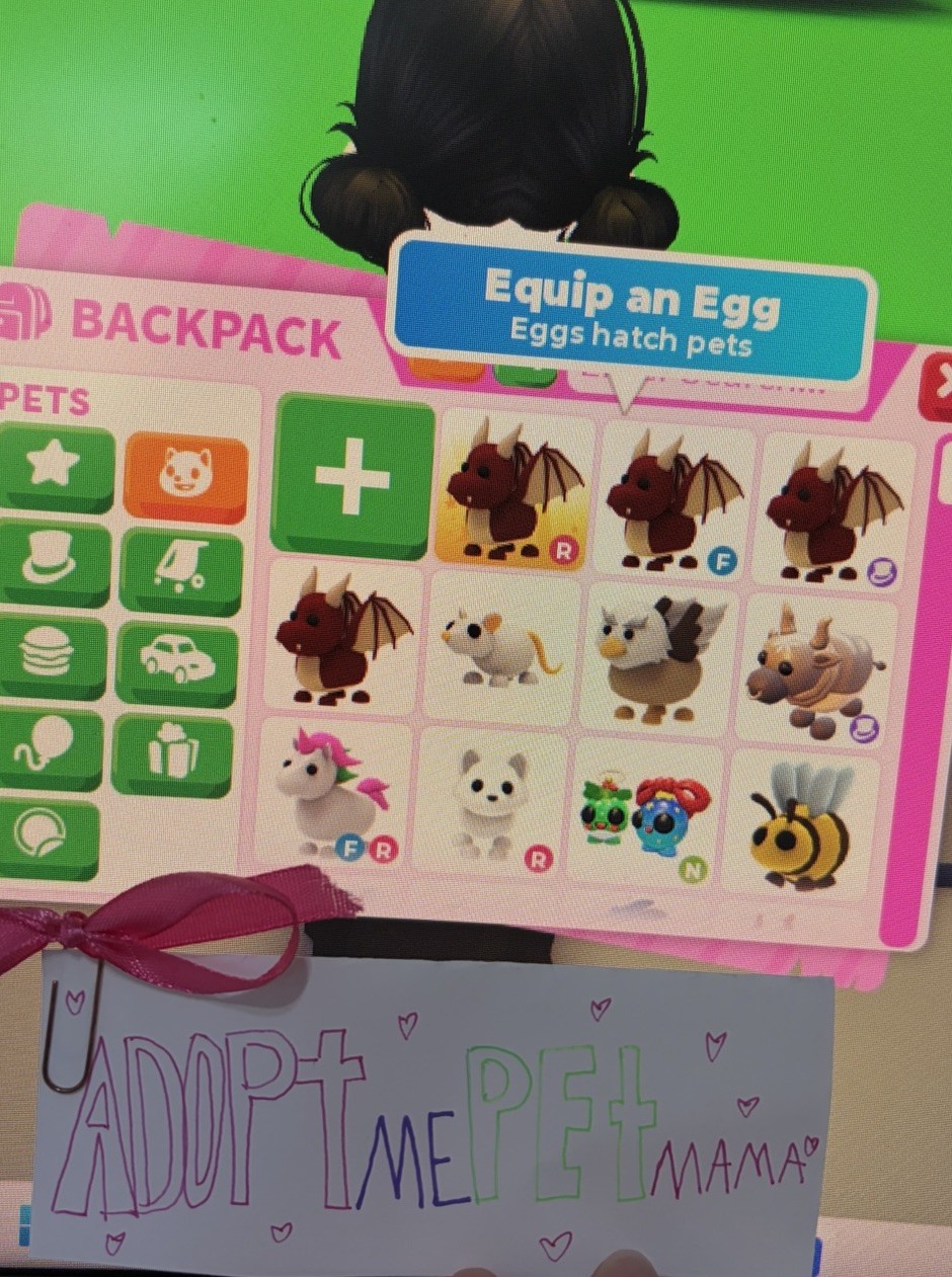 Adopt me pets GAME (check description) Adopt me pets GAME (check description)
