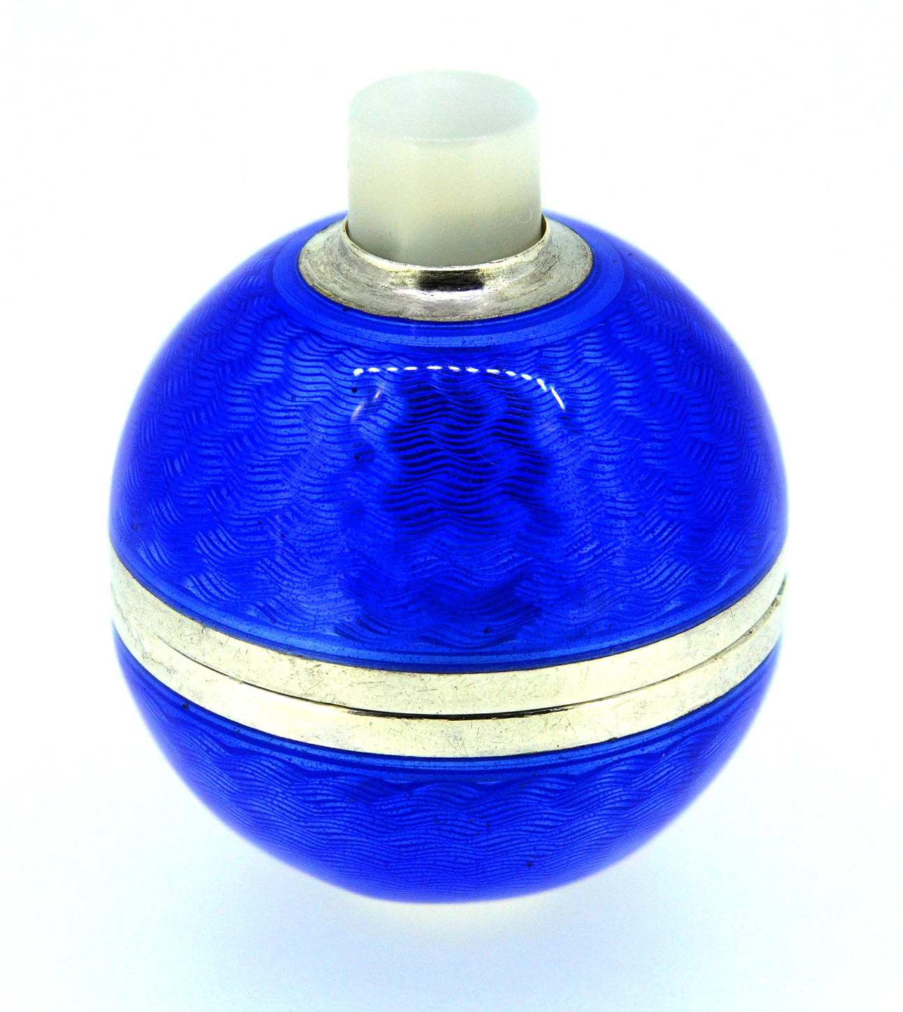 Russian FABERGE Blue Guilloche Enamel Royal Orb Bell Push Guaranteed Authentic Russian FABERGE Blue Guilloche Enamel Royal Orb Bell Push Guaranteed Authentic
