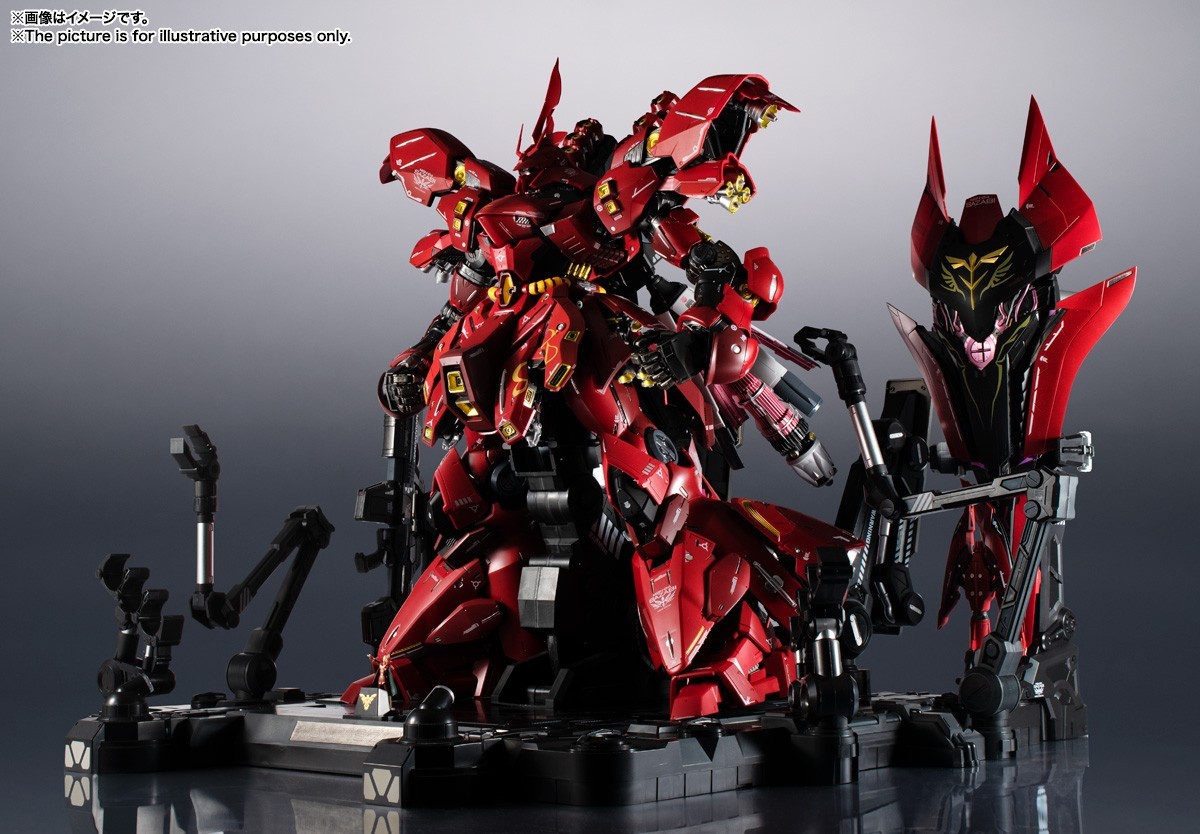 Metal Structure MSN-04 Sazabi action figure Tamashii Premium Bandai - in USA Metal Structure MSN-04 Sazabi action figure Tamashii Premium Bandai - in USA