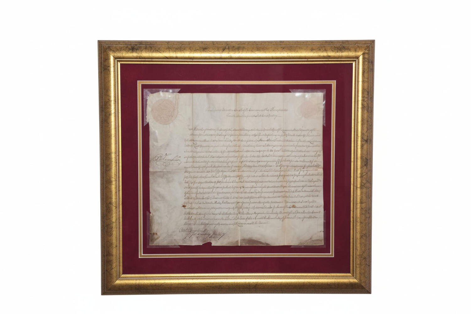 Benjamin Franklin Signed 1787 Pennsylvania Land Grant - PSA/DNA Authenticated Benjamin Franklin Signed 1787 Pennsylvania Land Grant - PSA/DNA Authenticated