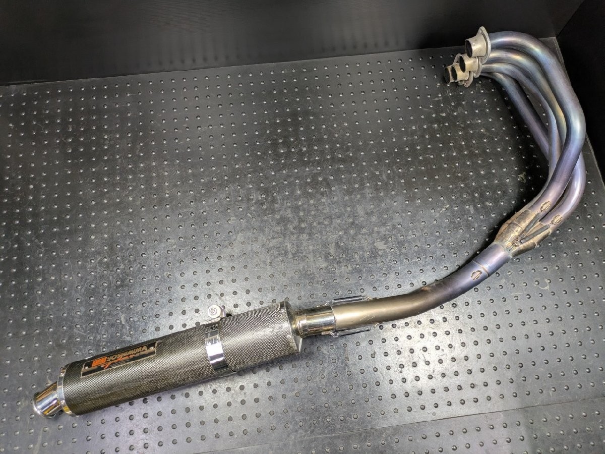 Yoshimura Titanium Cyclone Full Exhaust System RP01J for Yamaha XJR1300 Yoshimura Titanium Cyclone Full Exhaust System RP01J for Yamaha XJR1300