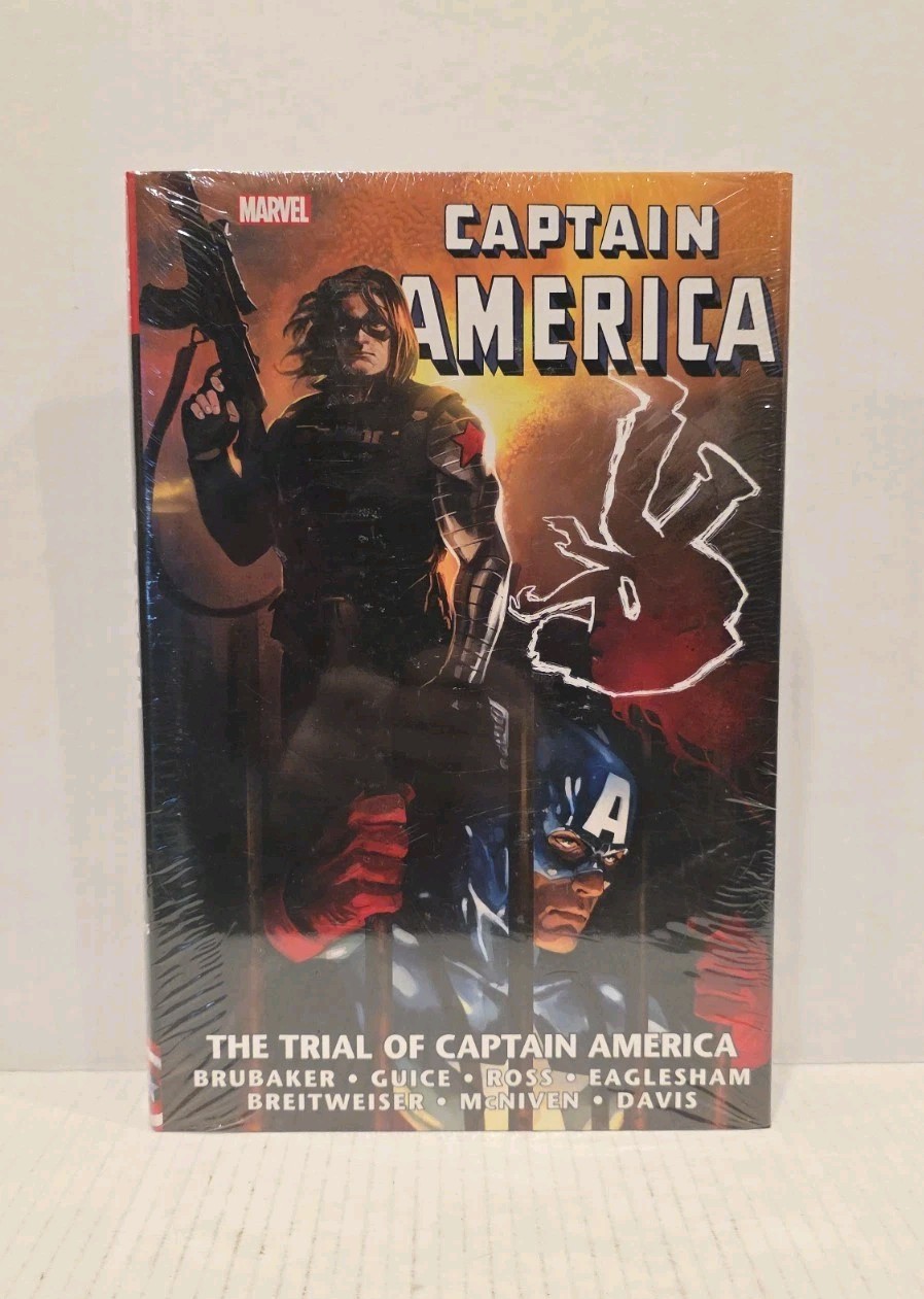 🔥Captain America: the Trial of Captain America Omnibus Marvel 2014 SEALED HC 🔥Captain America: the Trial of Captain America Omnibus Marvel 2014 SEALED HC