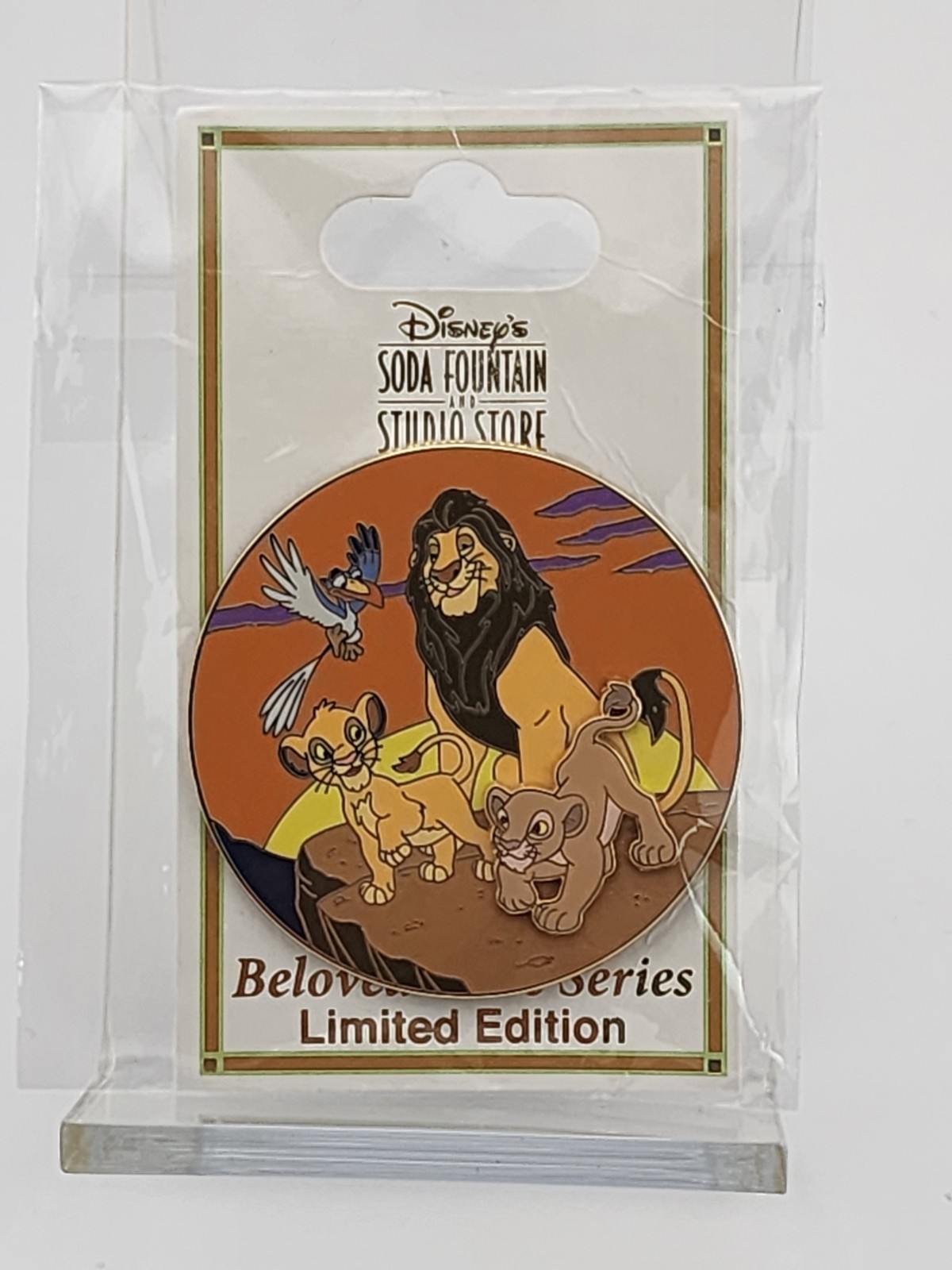DISNEY DSF BELOVED TALES THE LION KING PIN LE 300 ON CARD DISNEY DSF BELOVED TALES THE LION KING PIN LE 300 ON CARD