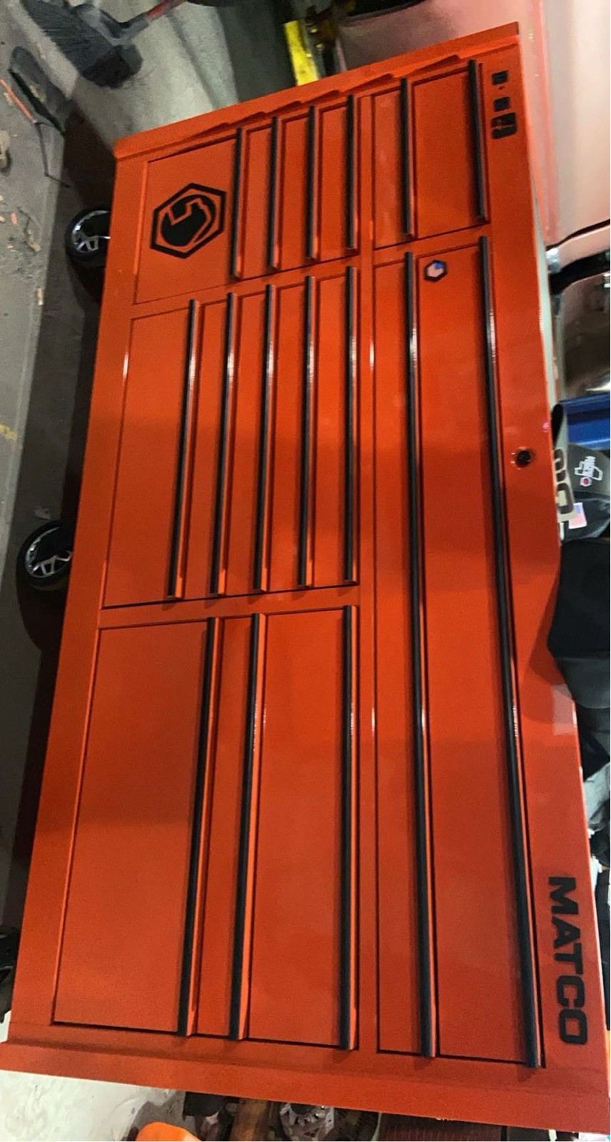 MATCO TOOLS 4S Series Triple Bay 79x44x28 Heavy Duty Steel with Power Drawer New